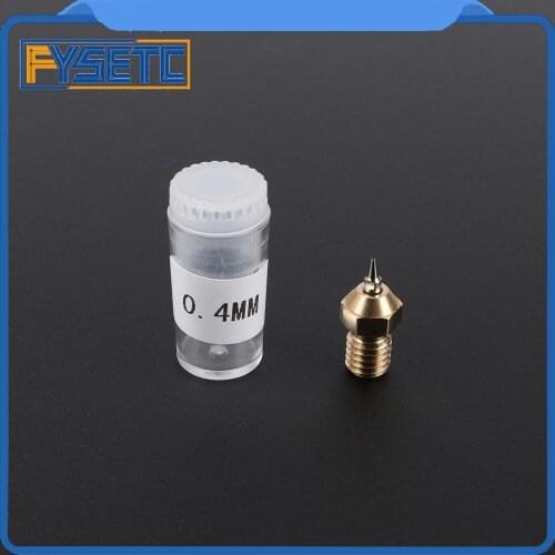 3D Printer Part 0.4mm Airbrush Nozzle Adapter Set Airbrush Nozzle Adapter With Nozzles For V6 Hotend 1.75mm Filament