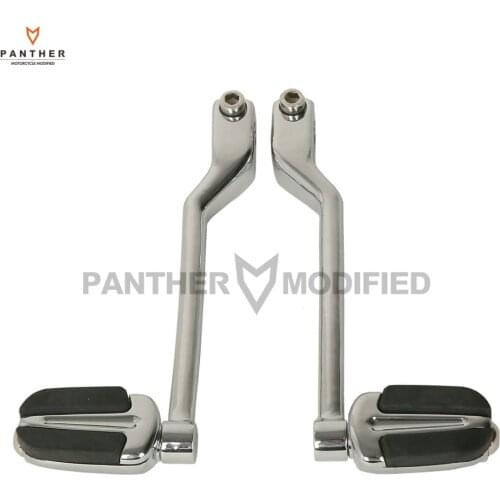 Chrome Motorcycle Front Rear Slipstream Shift Shifter Lever Pedal Foot Peg Case for Harley Touring FL Softails Trikes