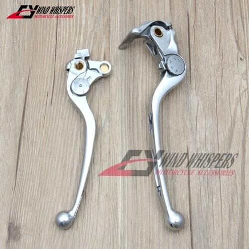 Motorcycle Polished silver brake clutch lever levers For Suzuki GSXR1000 GSX-R GSXR 1000 2007-2008 K7 K8