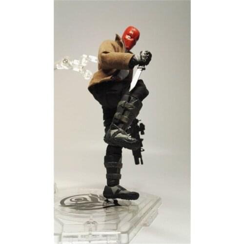 In Stock Scale 1/12th Fashion Man Male Red Hood Jacket/Short Sleeve/Overalls Without Body Figures For Mostly 6 inch Doll Action