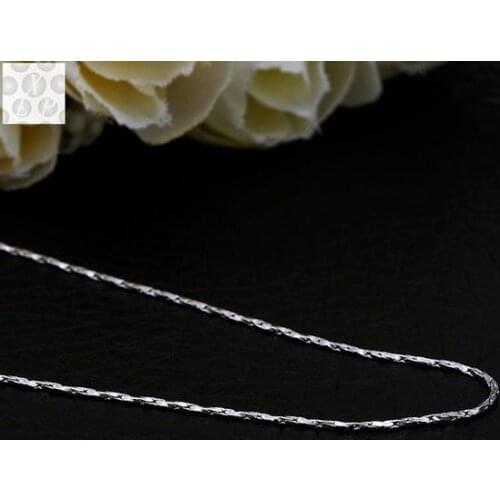 N925 Silver color crystal wholesale China supplyC005 Wholesale China supplier- plated long chain