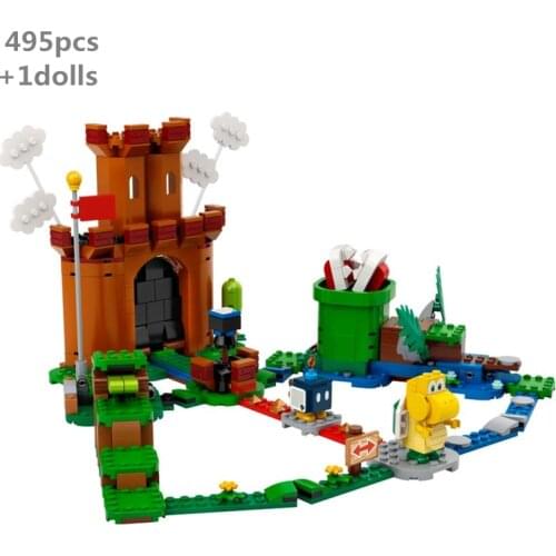 2021 NEW Super Guarded Fortress Expansion Set Building Blocks Classic Movie Model Kit Bricks Toys Creative Fun Gift For Kids