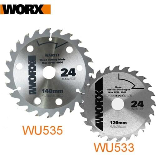 Worx 120mm 140mm wood saw blade for WU533 WU535 Circular Saw
