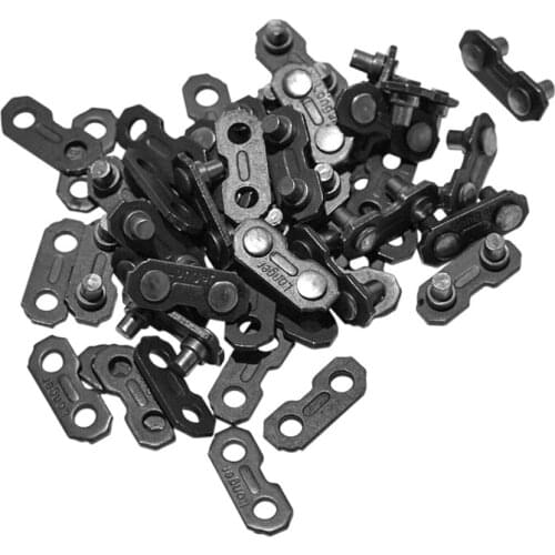 24pcs 3/8'' Chainsaw Chain Link Connectors F Oregon Type Repair Preset Straps For Chainsaw Preset Straps Practical Garden Tool