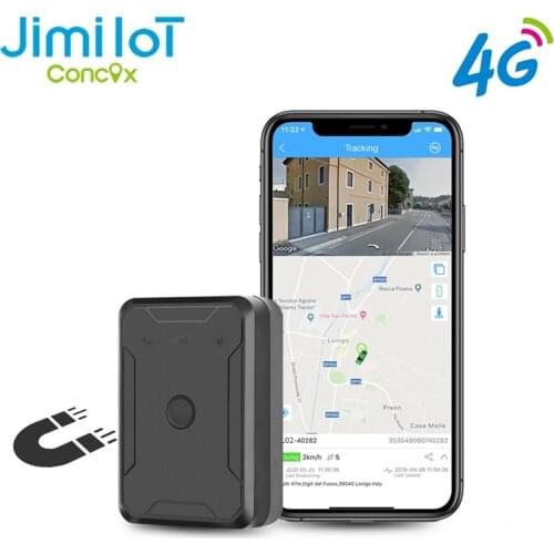 JIMI 4G Assets Tracker Voice Recording JM-LL02 With Waterproof IP67 Wireless Cat1 GPS Locator 6000mAh Battery Updated Of AT1