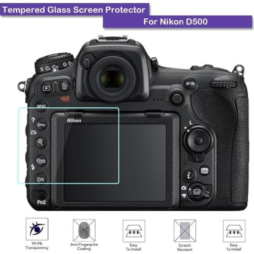 9H Tempered Glass LCD Screen Protector Shield Film For Nikon D500 Camera Accessories