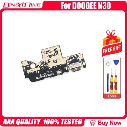 100% New Original Charging Port Board USB Board Micphone Repair Accessories Parts For DOOGEE N30 Cellphone