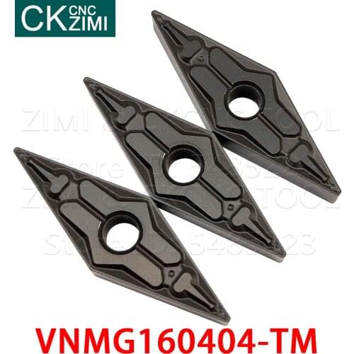 10P VNMG160404-TM ZM6030 VNMG 160404 TM Carbide Inserts External Turning Inserts Tools CNC mechanical Metal lathe tool For steel