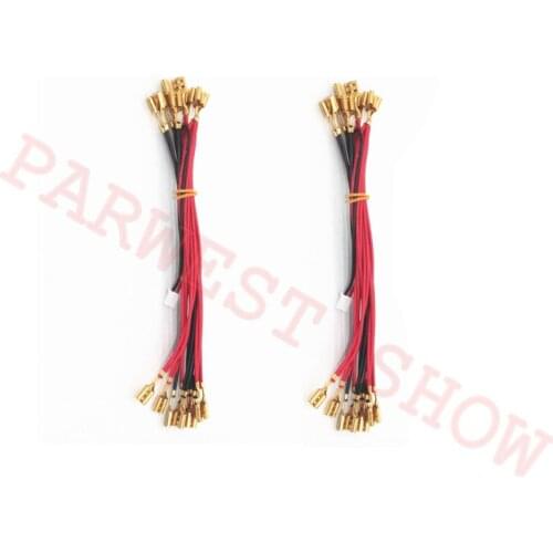 2sets 2.8mm/6.3mm terminal LED cable for arcade Illuminated push button/2Pin wire Harness for LED Chrome Plating buttons