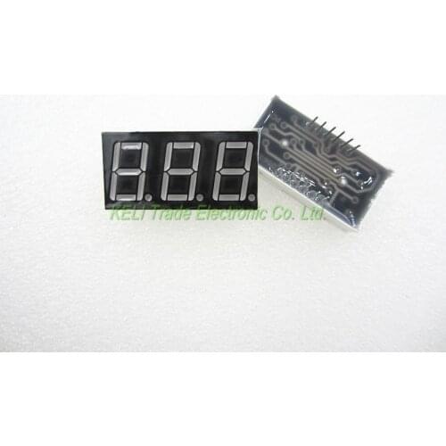 5 PCS LD-5361AG 3 Digit 0.56" GREEN 7 SEGMENT LED DISPLAY COMMON CATHODE
