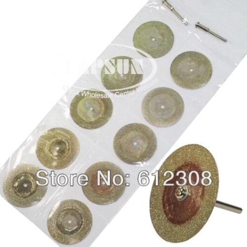 50pcs/Lot 40mm ( 1.6" inch ) Diamond Coated Rotary Glass Rock Grinding Cut Off Cutter Blade Wheel Disc New Free Shipping