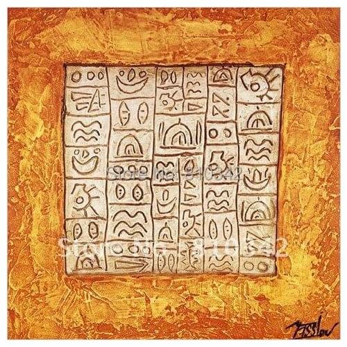 Abstract oil paintings Free shipping Home supplies Decoration Reproduction U2ABT653