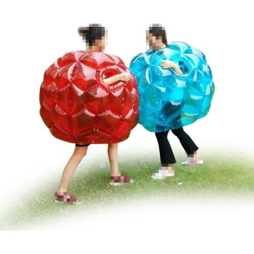 Zorb Bumper Balls 90cm PVC Inflatable body Bumper Ball Zorbing Recreational Sports Games Zord Balls Fitness Sports Ball Adults