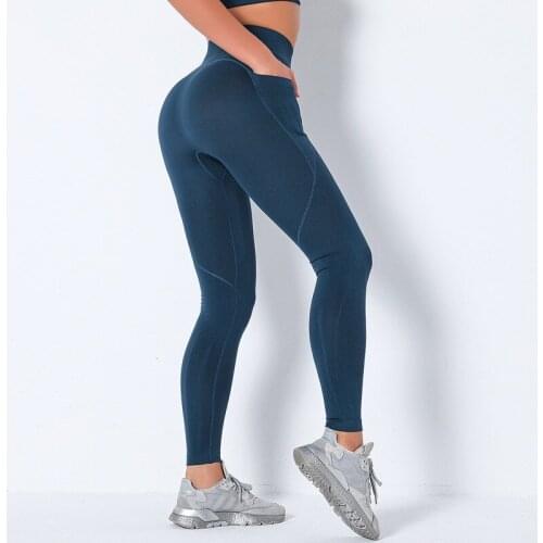 Seamless Leggings Women Push-Up Gym Tights Sexy Tummy Control Sport Yoga Pants High Waist Legging Fitness Running Capri Pants