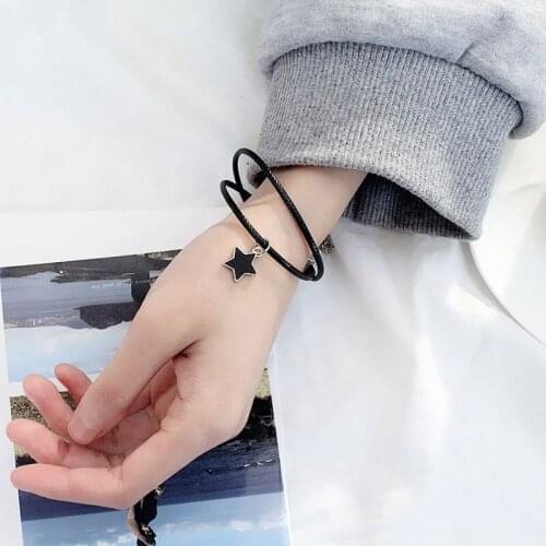 2020 New Fashion Trend Accessories Wild Stars Girlfriends Bracelet Adjustable Personality Men And Women Couple Bracelets Gifts