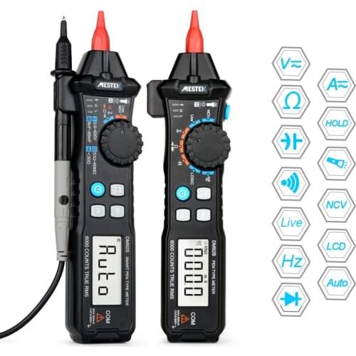 Digital Multimeter 6000 Counts Pocket Pen Type Auto/Smart Multimeter NCV Detection Electric multimeter DC/AC Voltage Tester