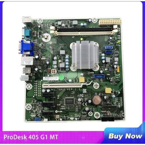 For HP ProDesk 405 G1 MT Desktop Motherboard MS-7863 729643-001 729726-001 Perfect Test