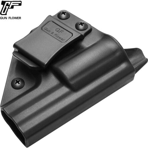 Gunflower Revolver Holster Conceal Carri Holster Polymer Gun Pouch for Taurus T85/S&W 605