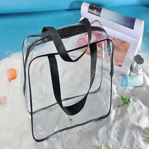 Cosmetic Bags Multifunctional Wash Bags Storage Cosmetic Bags Transparent Environmental Protection Package Travel Cosmetic Bags