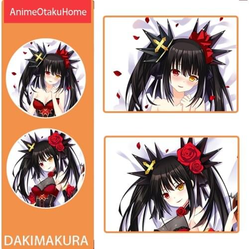 Anime DATE A LIVE Tokisaki Kurumi Tobiichi Origami Throw Pillow Cover Hugging Pillowcase Otaku Bedding Dakimakura Pillow Case