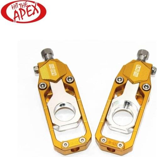 New Motorcycle Chain Tensioner Adjuster CNC Aluminum fit for KAWASAKI Ninja ZX6R ZX-6R ZX 636 ZX636 2005-2017 2018 2019