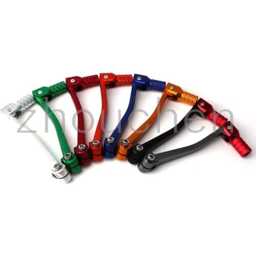 Aluminum alloy folding gear lever, suitable for motorcycle, off-road scooter kayo apollo bosuer 110/125/140/150/160/250cc