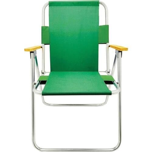 Folding Chair Camping Chair Balcony Chair Foldable Picnic and Garden Chair Green