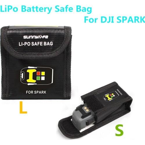 LI-PO Battery safety bag Explosion-proof Storage Bag For DJI SPARK