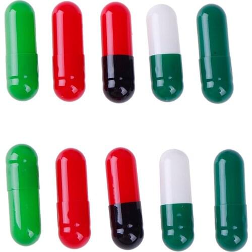 1000pcs Empty Pill Holder Empty Hard Gelatin Capsules All Kinds Of Colored Pill Case (Joined Or Seperated Capsules Available!)