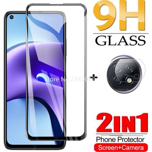 2-IN-1 For Xiaomi Redmi Note 9T 5G Tempered Glass Screen + Camera Protector On For redmi 9t note 9t Protector Screen Lens Glass