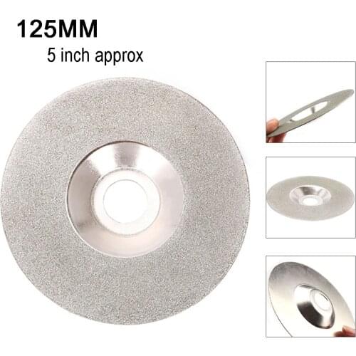 5"125mm Diamond Grinding Disc Electroplate Grinding Wheel For Jade Marble Tile Glass Angle Grinder Rotary Tools Abrasive Tool