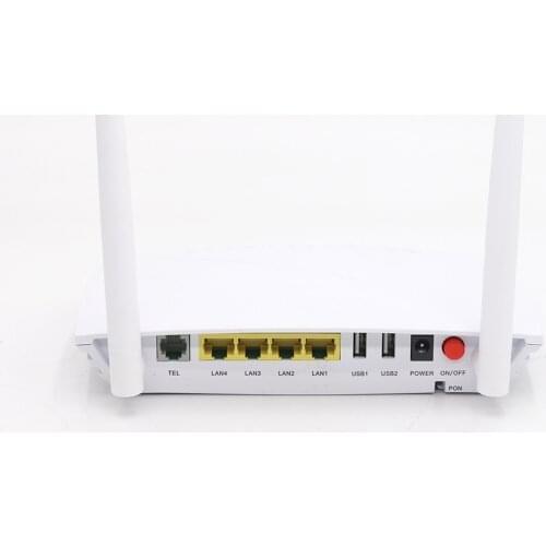 Free shipping GM620 Gpon Ont ONU FTTH Dual Band 1GE+3FE+1POTS+2USB+2.4G/5G+ wifi With English modem