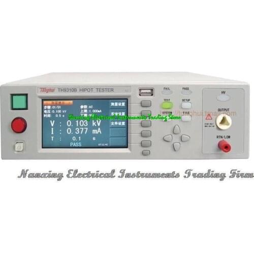 Fast arrival TONGHUI TH9310B withstand voltage tester AC 0-5000V 20 mA