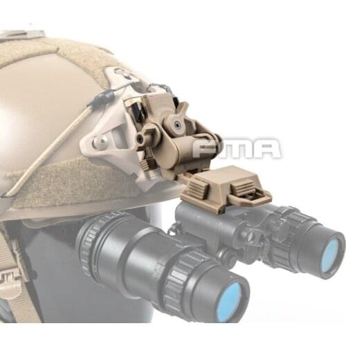 FMA Tactical Airsoft Helmet acceossory Night vision device connector L4g24 Googgles Nvg 100% Plastic Helmet Mount Dump truck