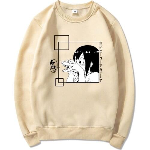 My Hero Academia Classic Sweatshirt men Anime Kawaii Printed pullover Japanese street Harajuku clothing mens Kawaii sweatshirt
