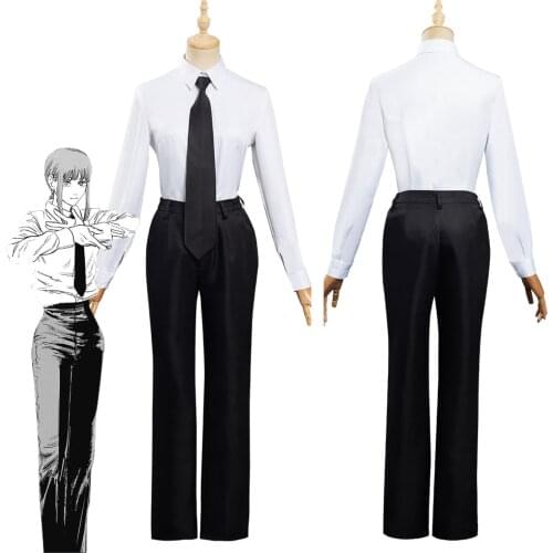 Chainsaw Man Makima Uniform Cosplay Costume Outfits Halloween Carnival Suit