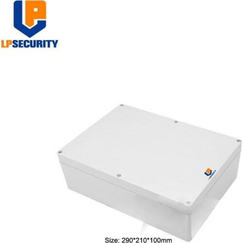 LPSECURITY Light gray Plastic Power Supply Junction Box Enclosure Instrument Case