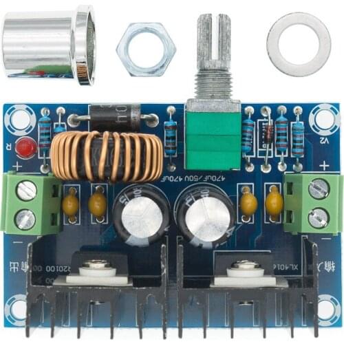 XH-M401 DC-DC Step Down Buck Converter Power Supply Module XL4016E1 PWM Adjustable 4-40V To 1.25-36V Step Down Board 8A 200W