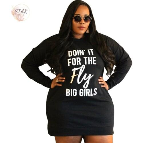 Wholesale Dropshipping Plus Size Dress Women Casual Hoodie Long Sleeve Sweat Suit Pink Black New Spring Mini Dresses Polyester