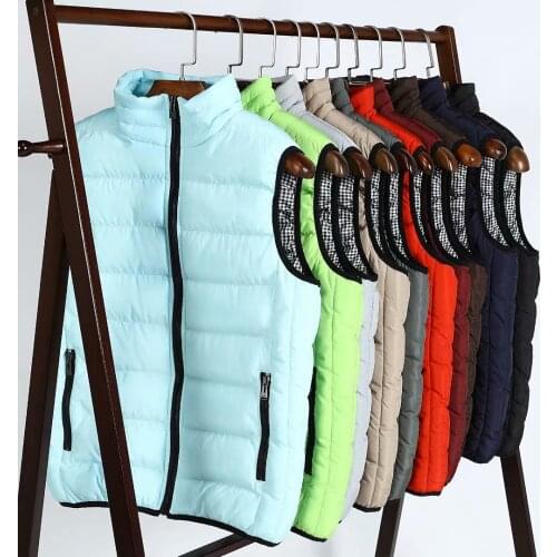 2020 Autumn Winter New Mens Vest Jackets Fashion Korean Style Sleeveless Warm Vest Men Casual Streetwear Waistcoat Hombre M-5XL