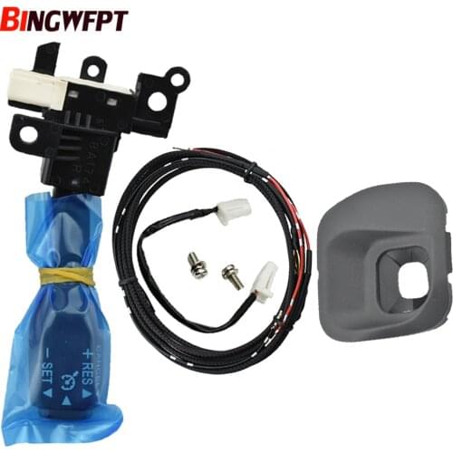 Steering Wheel Cruise Control Switch 84632-34011 With Cover 45186-47030-C0 for Toyota PRIUS PLUG-IN HYBRID AQUA