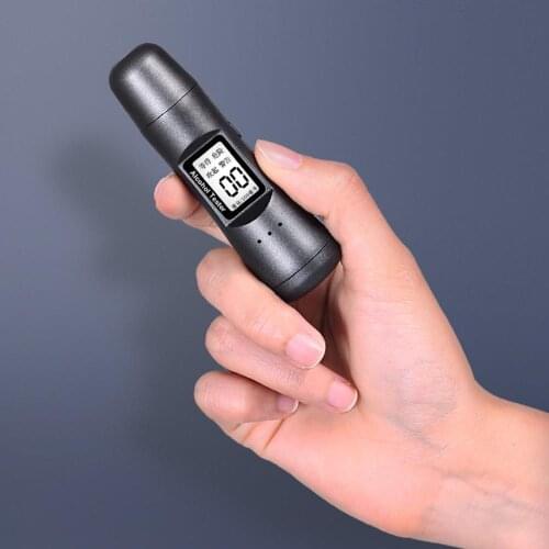 Portable Car Alcohol Tester Household Car Blowing Breath Alcohol Tester Drinking Mini Size Alcohol Testing Equipment