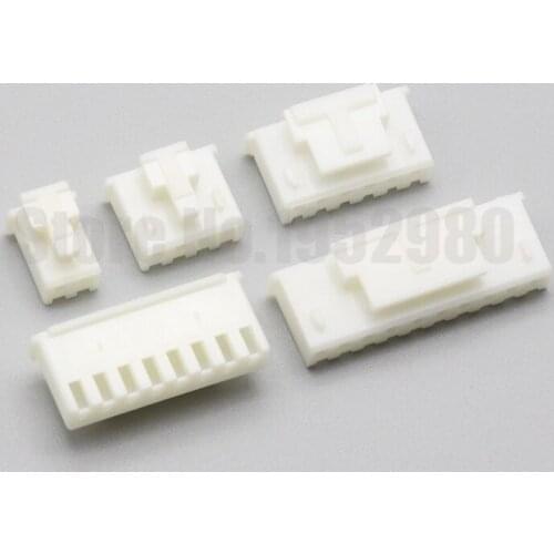 XHB 2.54MM Connector with Buckle 2/3/4/5/6/7/8/9/10/11/12/13/14Pin 2.54mm Female Housing