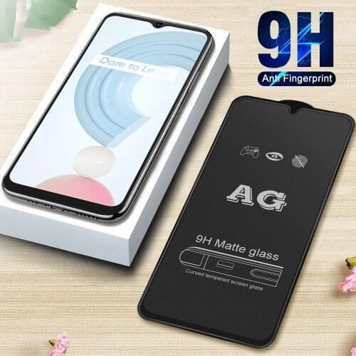 1PCS Frosted Matte AG Tempered Glass For Oppo Realme C21 RealmeC21 C c 21 6.5" Safety Protective Phone HD Screen Protection Film