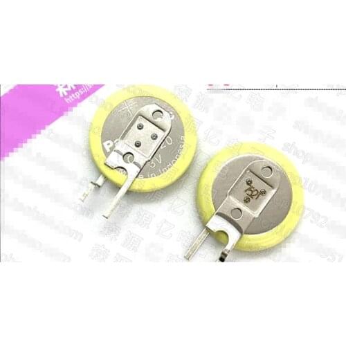 10PCS CR1220 Vertical Welding Foot ML1220 CR1220 Button Battery 3V V Type Vertical