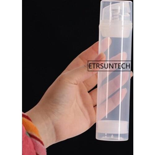 100pcs 150ml Essence Pump Bottle Plastic Airless Bottles Can Used For Lotion Shampoo Bath Cosmetic Container F3396