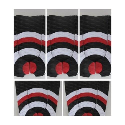 5 set/lot Surf Tail Pad for surf board, kite surfboard, Surf deck pad with arch best 3M glue