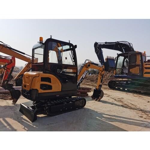 Widely Used Small Crawler Excavator Mini 1.8Ton Digger Machine Construction Building