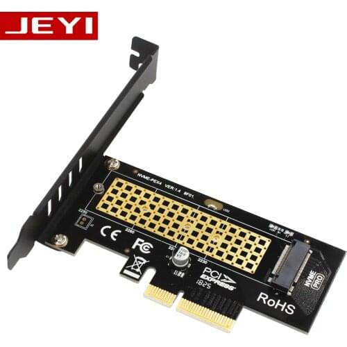 JEYI SK4 M.2 Heatsink Cooling NVMe SSD NGFF TO PCIE X4 interface card Suppor PCI Express 3.0 x4 2230-2280 Size m.2 FULL SPEED