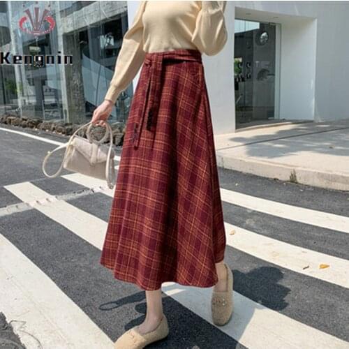 Женские теплые юбки Kengnin China At AliExpress